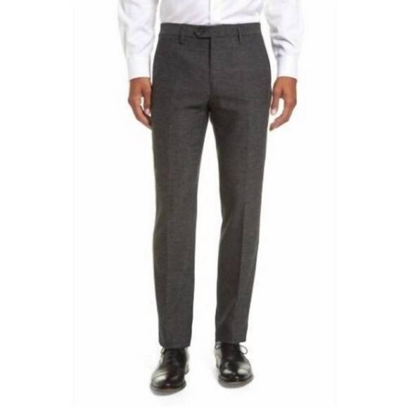 Ted Baker - Padtro Wool Trouser in Grey